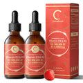 Vitamin D3 K2 Drops with MCT Oil 10000 IU – Immune & Bone Health (Strawberry, 4 oz) – Non-GMO