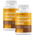 owegel Vitamin E Tocotrienols 1000mg – Liposomal Tocotrienol Capsules (95% Delta, 5% Gamma) – 120 Softgels