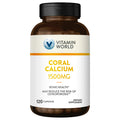 Vitamin World Coral Calcium 1500 mg | 120 Rapid-Release Gluten Free Capsules