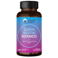 Vitamin World Super Biotin 5000 mcg – 120 Rapid-Release Gluten-Free Capsules