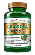 VITAMISAN Graviola Soursop – Natural Dietary Supplement (120 Capsules) – Made in USA