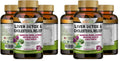 VITAMISAN Liver Cleanse Detox Supplements – Milk Thistle, Dandelion, Artichoke (Pack of 2, 120 Caps Each)