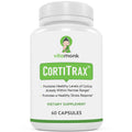VitaMonk CortiTrax Natural Cortisol Blocker – Doctor Formulated Cortisol Support (60 Capsules)