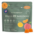 Vitanergy Women’s Multivitamin Gummies – D3 & K2, 60 Ct