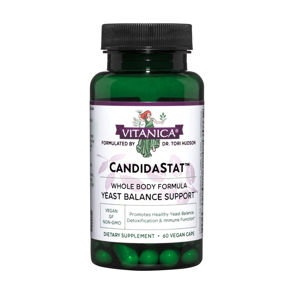 Vitanica Candidastat - Balanced Candida Support, Vegan, 60 Capsules