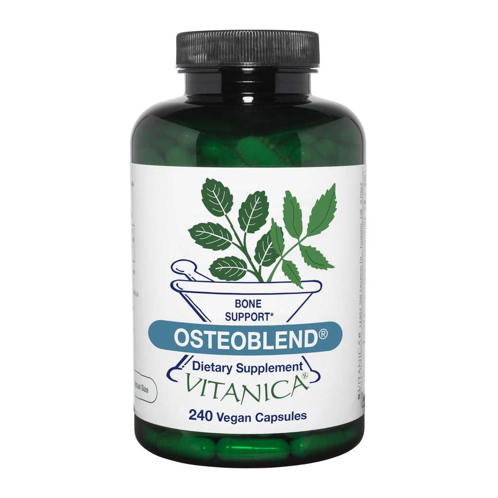Vitanica OsteoBlend Bone Support – Vegan, 240 Capsules