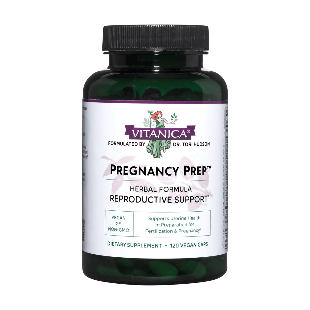 Vitanica Pregnancy Prep - Reproductive System Support, Vegan, 120 Capsules