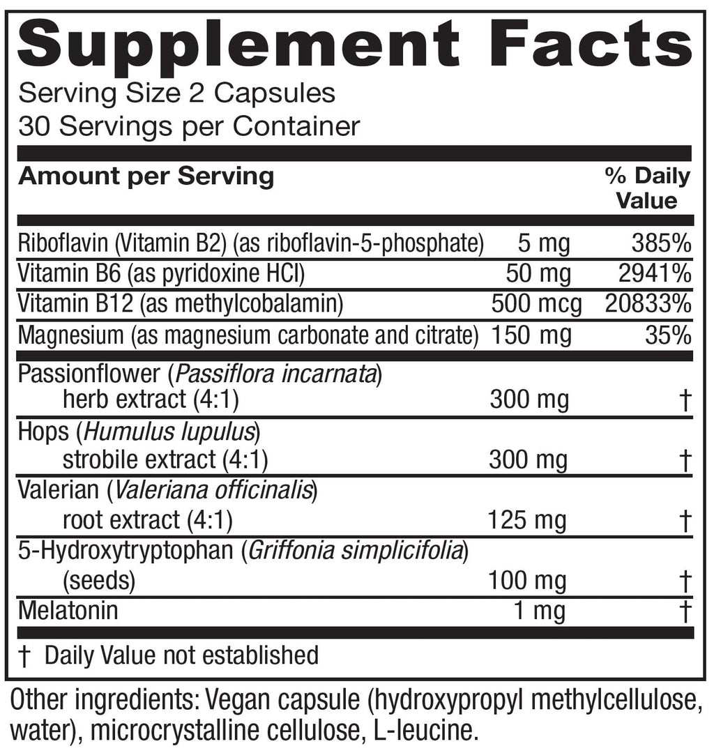 Vitanica Sleepblend – Non Habit Forming Sleep Support (60 Capsules)