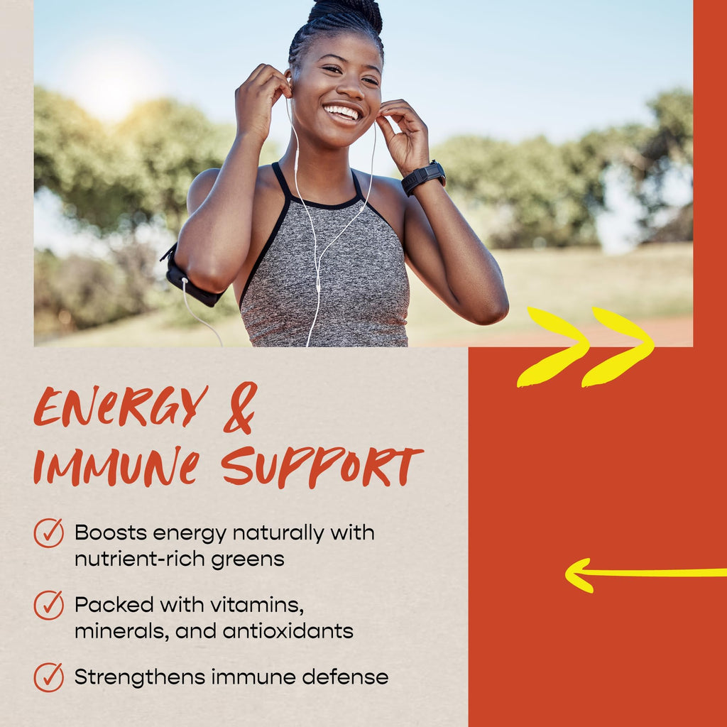 VITASUPREME Organic Super Greens Capsules – Gut Health, Immunity, Energy (Non-GMO, Keto, Vegan) 180 Capsules