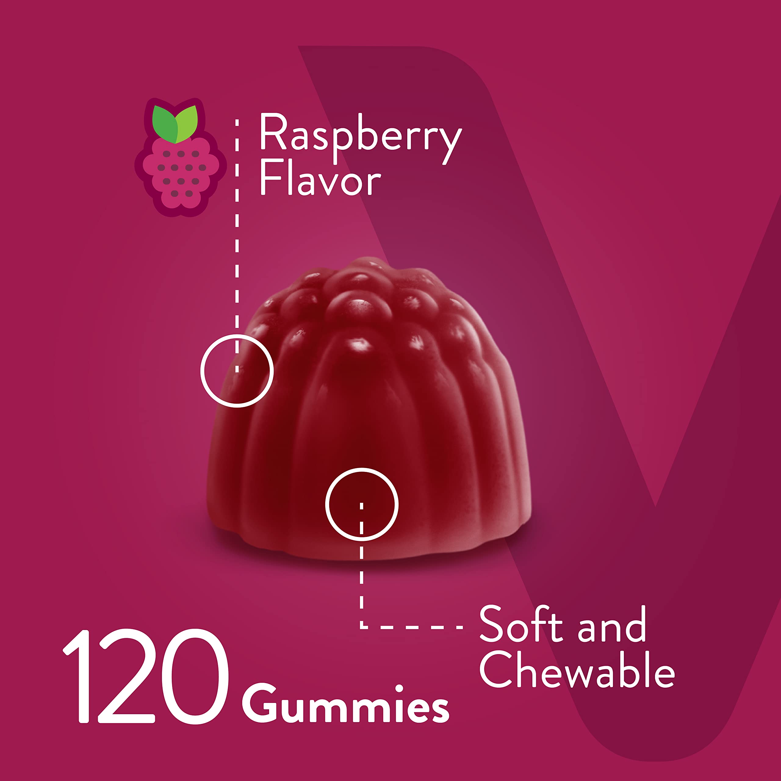 Viteey Collagen Gummies with Biotin – Hair, Skin & Nails Vitamins | Vegan & Gluten Free | 120 Count