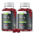 Viteey Prebiotic Fiber Gummies for Adults – 7g Per Serving, 2-Month Supply, Zero Sugar Added, Vegan & Gluten-Free