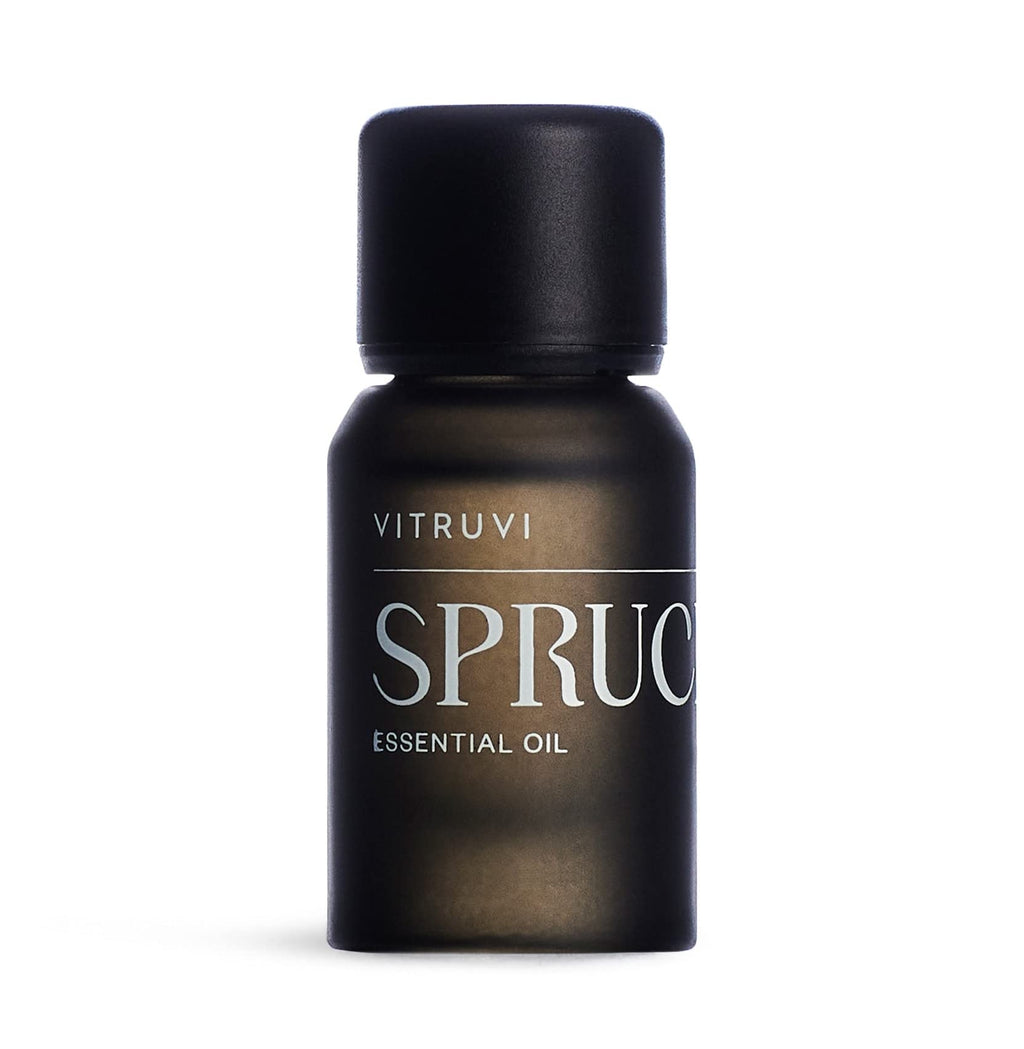 Vitruvi Spruce Essential Oil - 100% Pure, 10 ml (0.3 fl oz)