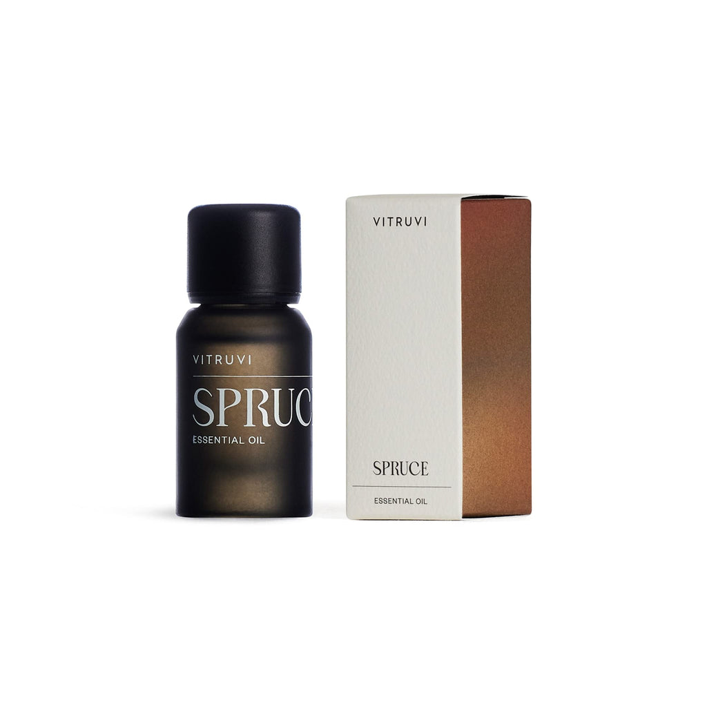 Vitruvi Spruce Essential Oil - 100% Pure, 10 ml (0.3 fl oz)