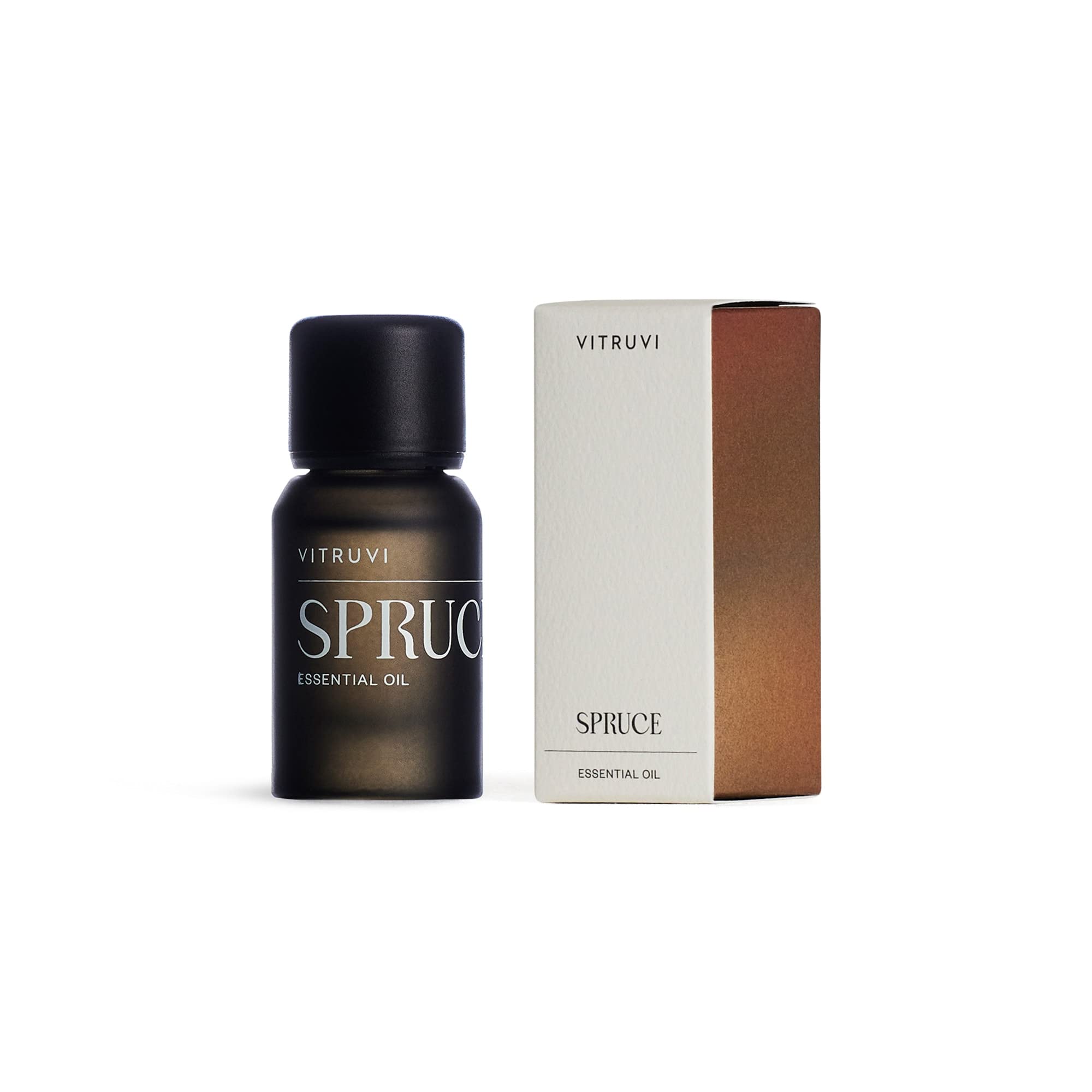 Vitruvi Spruce Essential Oil - 100% Pure, 10 ml (0.3 fl oz)