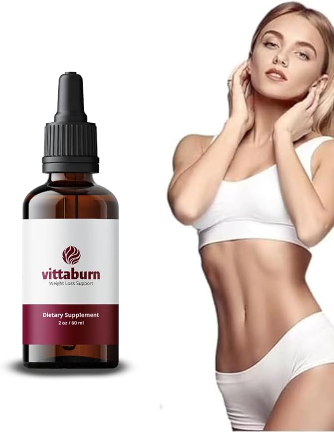 Vittaburn 3 Pack | All-Natural Weight Loss Drops – Boost Metabolism & Control Cravings