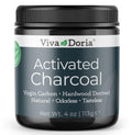 Viva Doria Activated Charcoal Powder - Hardwood Derived, Food Grade, 4 Oz