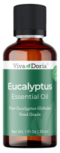Viva Doria Eucalyptus Essential Oil – 100% Pure, Food Grade, Globulus, 30 mL