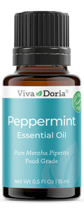 Viva Doria Peppermint Essential Oil - 15 mL | 100% Pure, Northwest USA