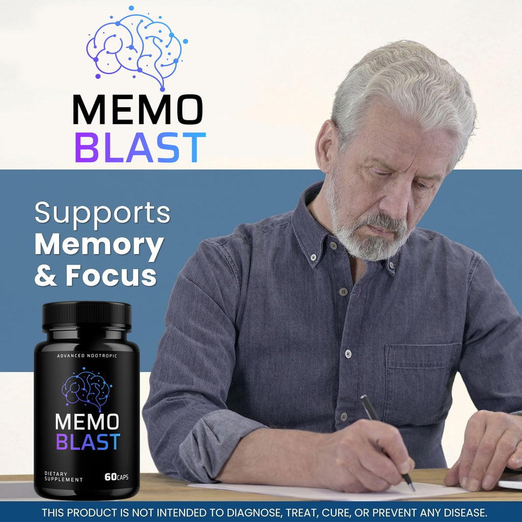 VIVALIS Memo Blast Capsules — 5 Pack Premium Formula for Overall Health & Wellness