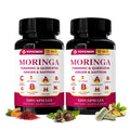 vivcmin 2-Pack Moringa Capsules 1000 mg | Turmeric, Ginger, Quercetin, Saffron | 240 Caps