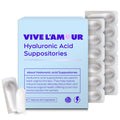 Vive L'Amour 1.5% Hyaluronic Acid Vaginal Suppositories — Continuous Hydration (12 Inserts)