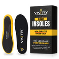 VKTRY Gold for Non-Cleated Shoes | Carbon Fiber Insoles for Customized Athletic Inserts