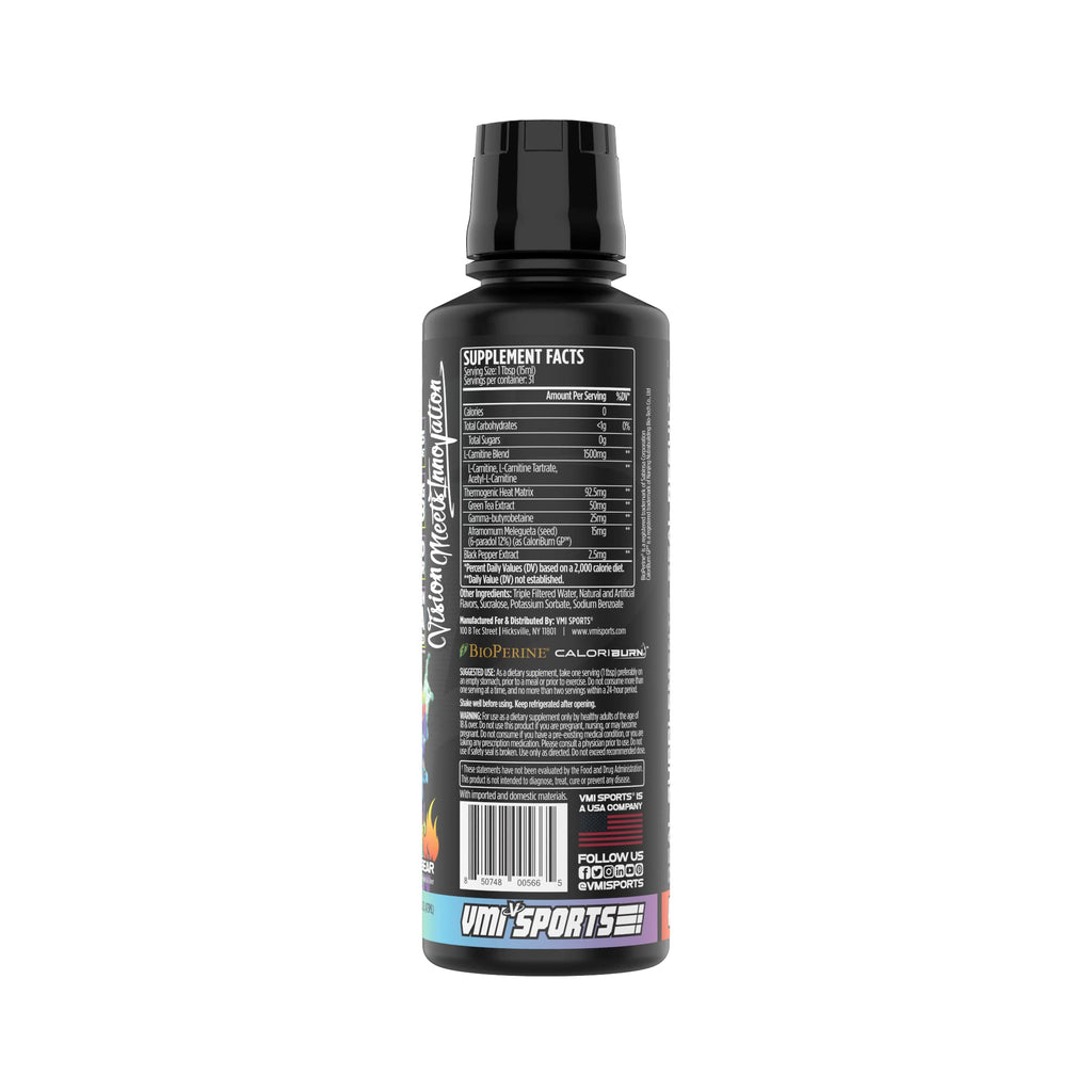 VMI Sports L-Carnitine 1500 Heat – 1500 mg Gummy Bear (31 Servings)