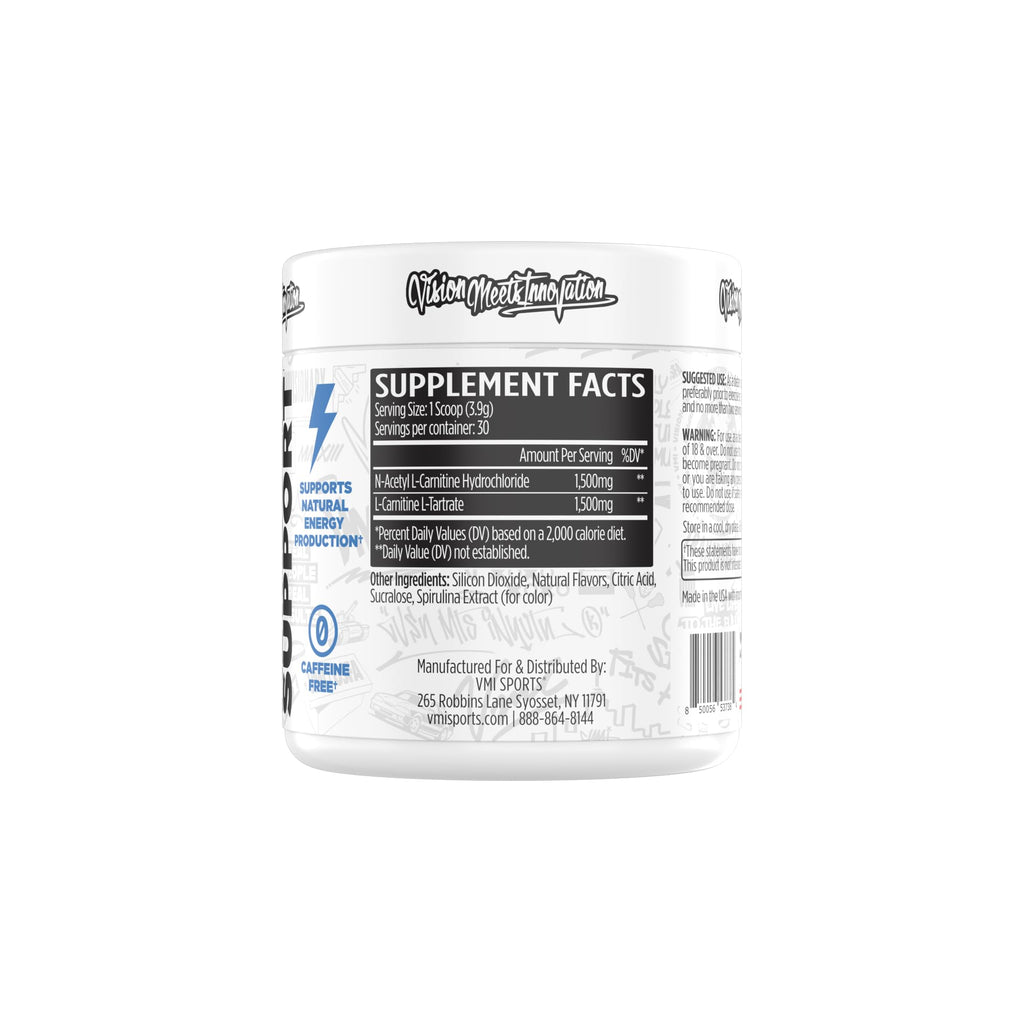 VMI Sports L-Carnitine 3000 Powder – 3000 mg/serving | Patriot Pop | 30 Servings