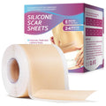 Vortexonix Silicone Scar Sheets | Medical-Grade Soft Silicone Tape (1.6” x 75” / 1.9m)