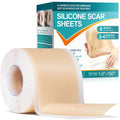 Vortexonix Silicone Scar Sheets – Medical-Grade Soft Silicone Scar Tape (1.6in x 150in, approx. 3.8m)