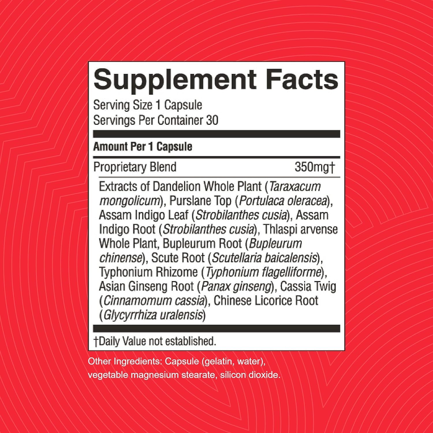 Nature's Sunshine VS-C TCM Concentrate 30 Capsules – Immune Support with Traditional Chinese Herbs