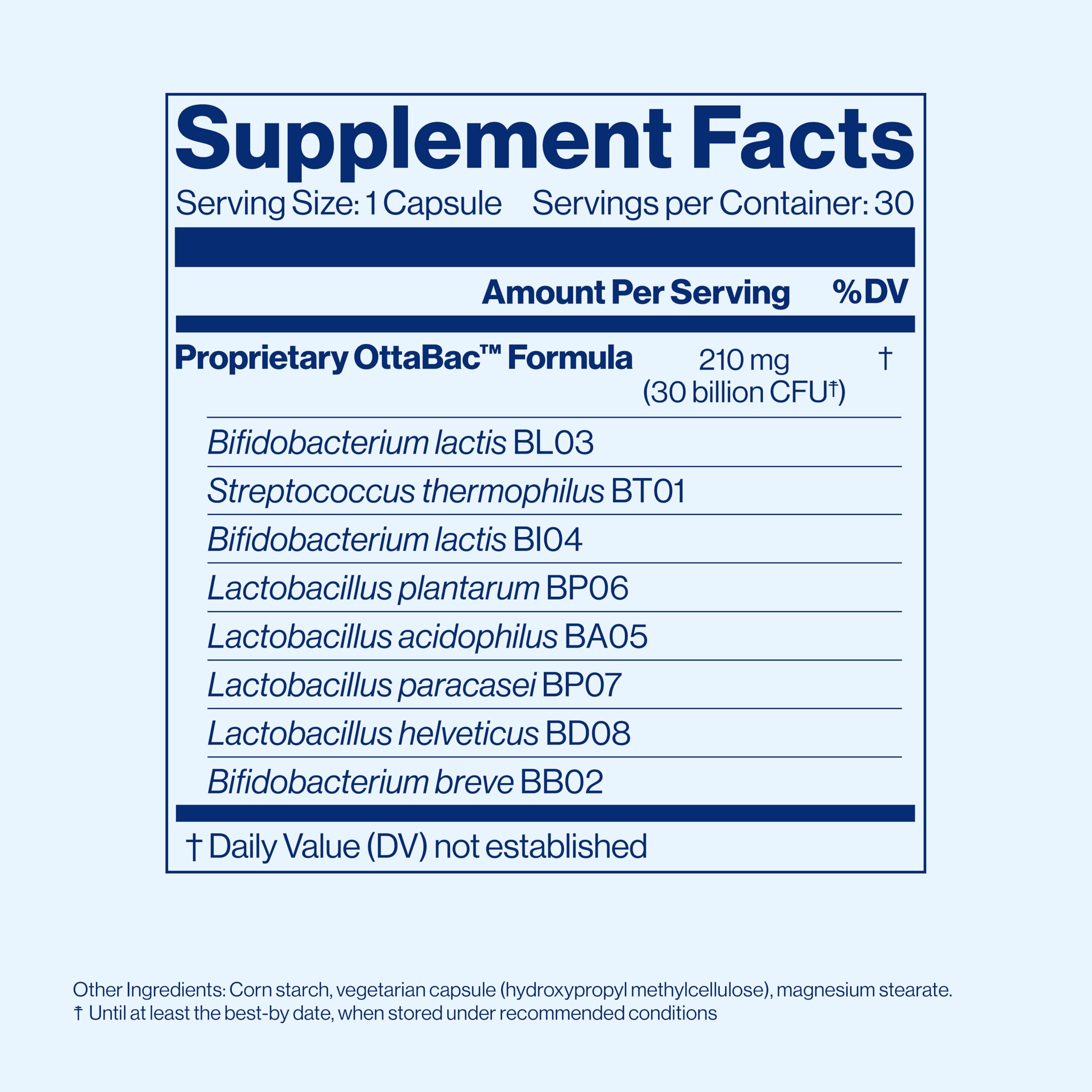 VSL4 Gut Daily Probiotics – 30B CFU, Multi-Strain Digestive Support