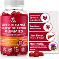 VVNaturals Sugar-Free 26-in-1 Liver Detox Gummies | Fatty Liver Repair - 60 Vegan Count