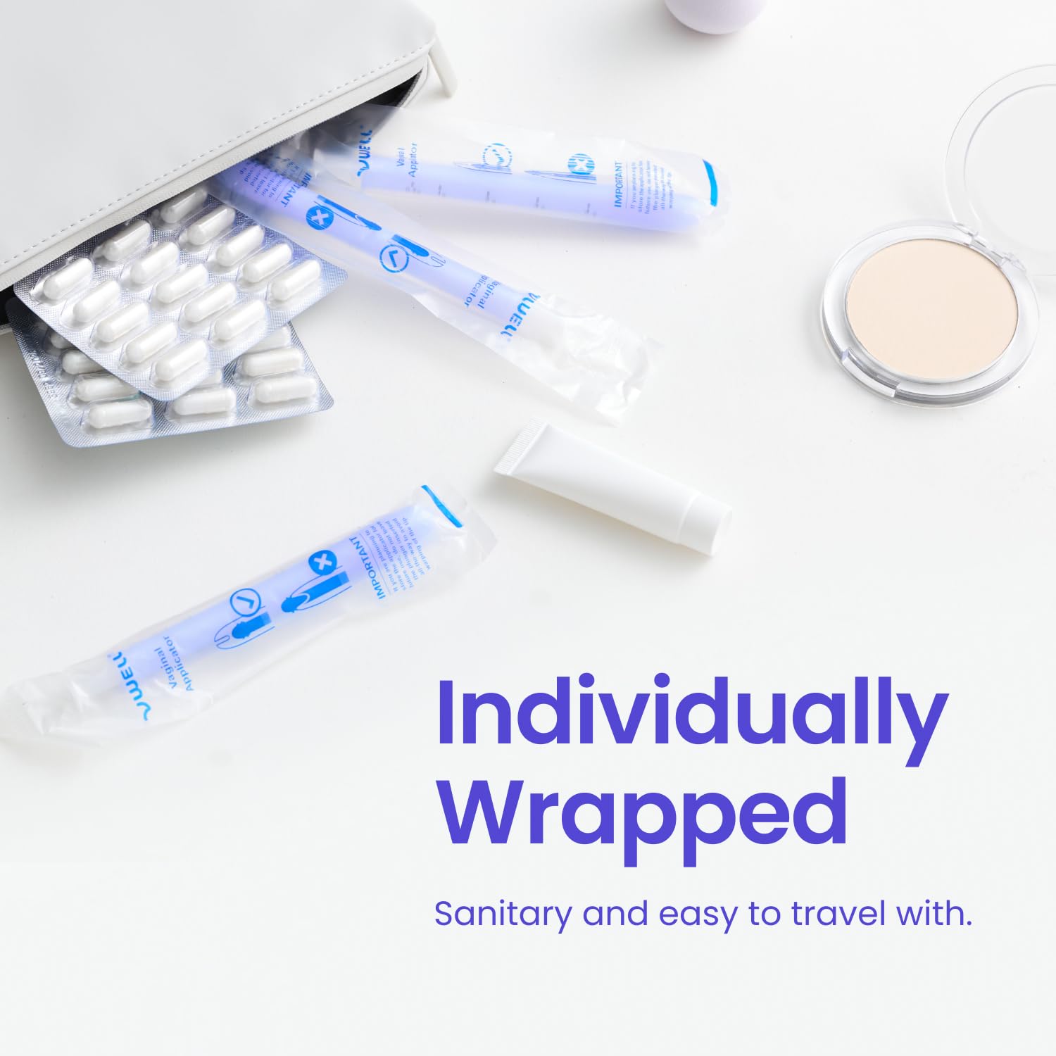 VWELL MaxComfort Universal Applicator – Tapered Tip for Easy Insertion