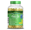 Walgreens Half-The-Size Fish Oil 1200 mg Softgels – 200 Count | Alaskan Wild-Caught