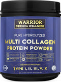 Warrior Strong Wellness Multi Collagen Powder - Unflavored Hydrolyzed Collagen