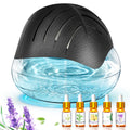 Water Based Aroma Diffuser for Home/Office with LED Night Light - Black