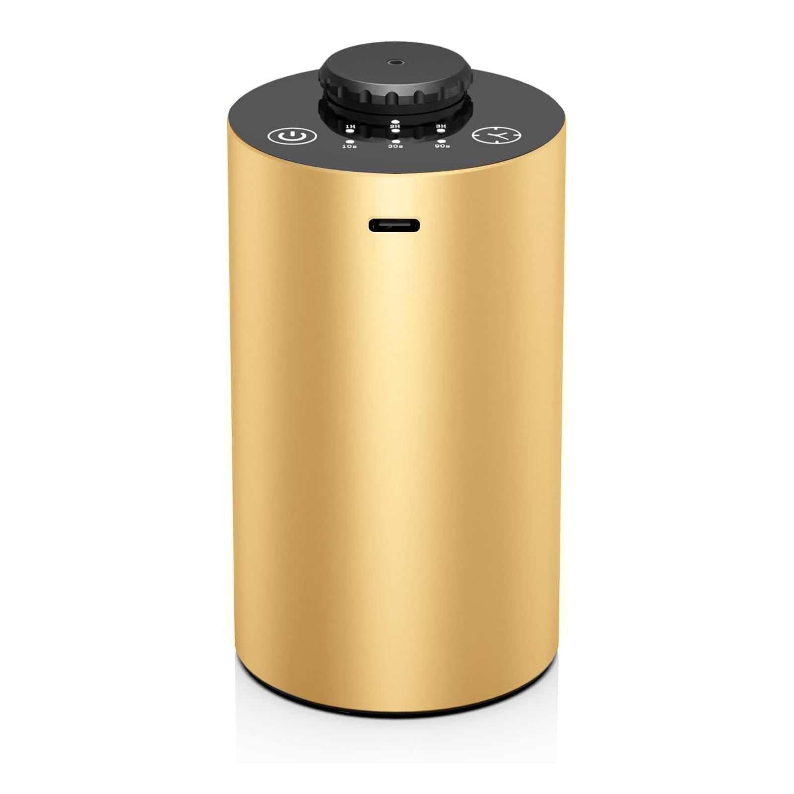 Waterless Battery Car Diffuser with Timing – 3 Mist Levels (Aluminum)