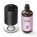 Waterless 100ml Essential Oil Diffuser – Portable Battery Car Diffuser, 7 LED Colors, 3 Mist Levels