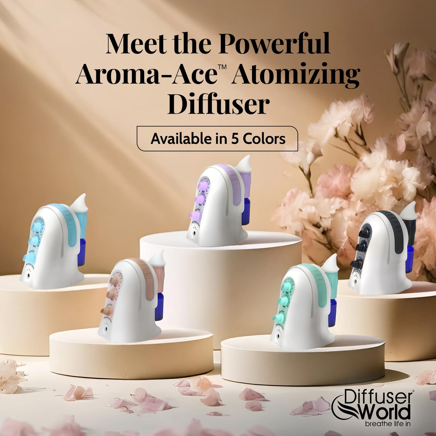 Waterless Diffuser for Essential Oils 110V - Bronze | Made in USA
