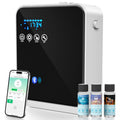 Waterless Essential Oil Diffuser - App Control, 1500 sq ft, 250ml, Black