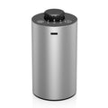 Waterless Essential Oil Diffuser – Battery Powered Car Diffuser with 3 Mist Levels and Timer (Silver)