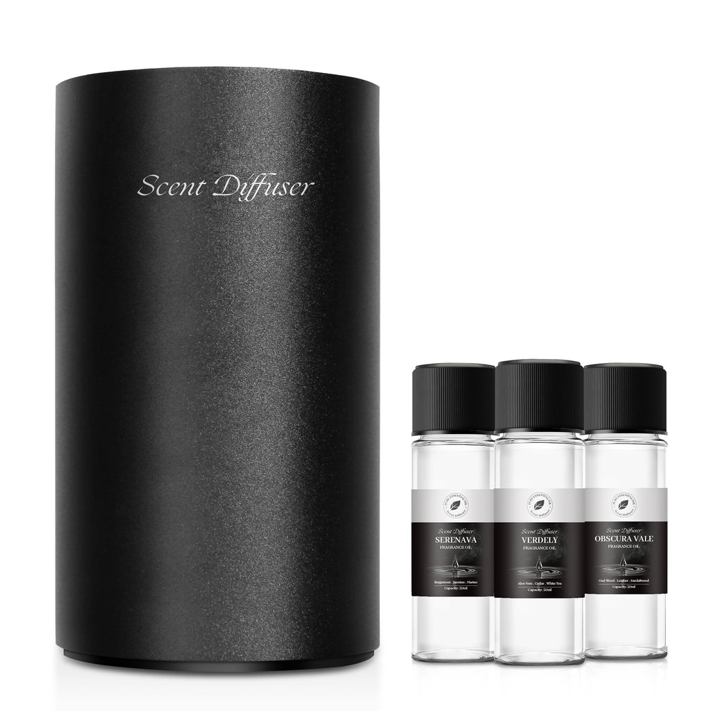 Waterless Essential Oil Diffuser Starter Kit — Battery-Operated, No Water Needed