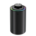Waterless Essential Oil Diffuser – Portable Aromatherapy with Light Show (3 Timers) Black