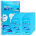 Waving Palms Teeth Whitening Strips – 28 Strips, Enamel-Safe, Quick 14-Day Whitening