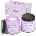 Waxcanpy Lavender Candle – 2-Pack Soy Candles for Relaxation & Home Decor