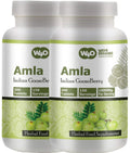 WAY 4 ORGANIC W4O Amla Fruit Extract Capsules (Tablets) - 300 Pills, 150 Servings, 1000 mg, Amalaki Fruit (Pack of 2)