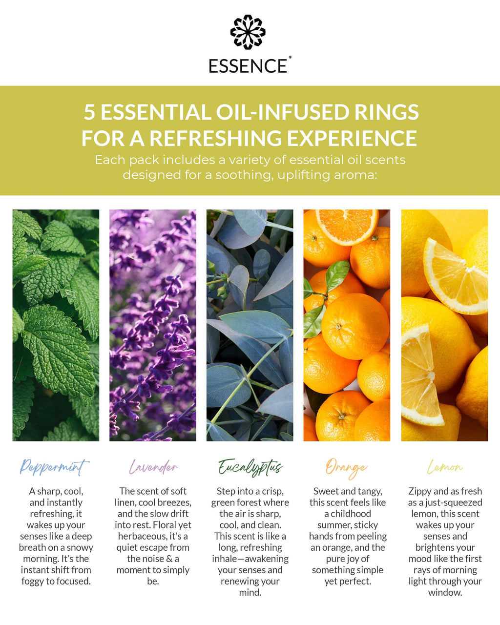 Essence Nasal Diffuser Starter Kit – Wearable Aromatherapy Inhalers