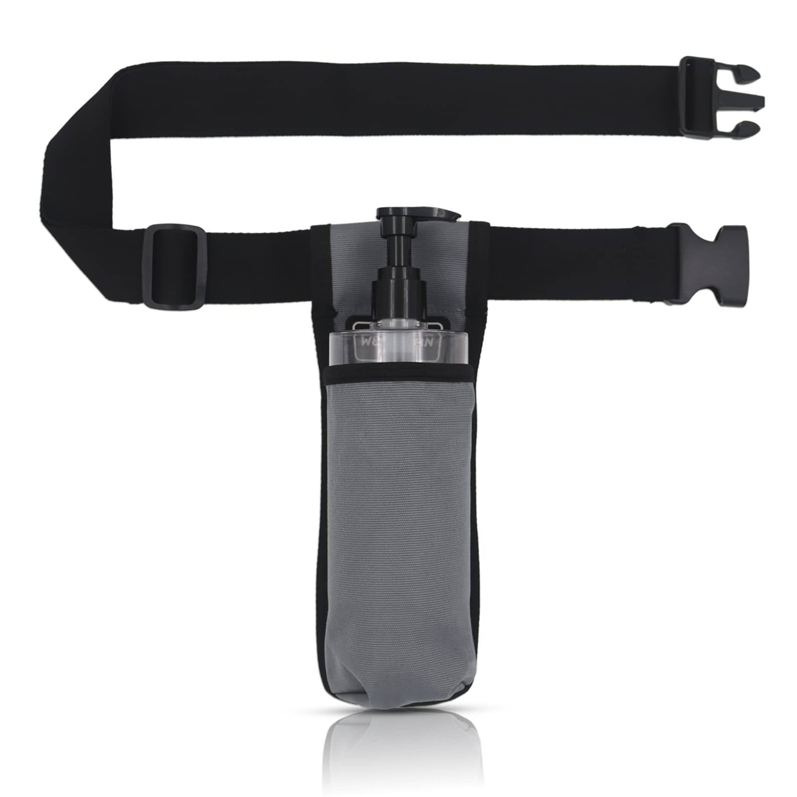 WEARWAN Massage Oil Holster – Adjustable, Durable Belt Bag (1B-Gray)