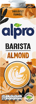 8 x Alpro Almond Barista  - 1LTR